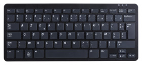 Klawiatura Ergonomiczna, kolor: Czarny, szary, USB, AZERTY, Raspberry Pi