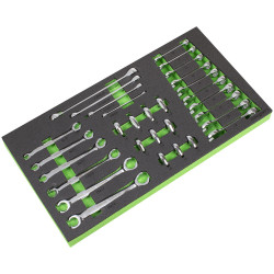 Sealey S01274 Siegen Specialised Spanner Set with Tool Tray 30pc