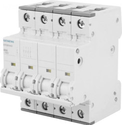 Rozłącznik modułowy 63A 4P 400V możliwy wyzwalacz 5TE2514-0