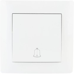 Przycisk dzwonkowy VCX WESA LC 06 Biały