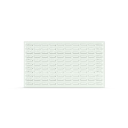 Szafka z panelami ażurowymi głębokość 19mm szerokość 800mm wysokość 457mm Jasnoszary Stal Bott