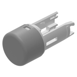 Soczewki do wskaźników, 18-932, Szary, Okrągły, średnica: 7.5