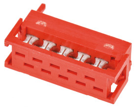 Złącze IDC 10-pinowe 2-rzędowe raster: 1.27mm Męski Montaż na kablu TE Connectivity