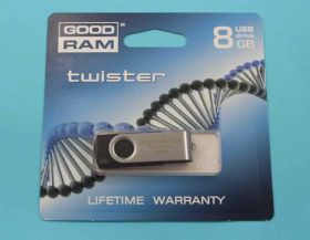 FLASH DRIVE 8GB USB 2.0 TWISTER GOODRAM