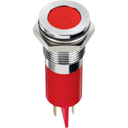 APEM Q22F1CXXY24E LED indicator light Yellow Flush 59 mcd Panel Indicator