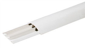 Listwa Podłogowa 50X12mm Biała Eccap5012b /2M/