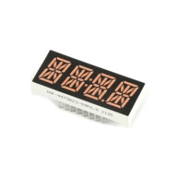 14-Segment Alphanumeric Display - Purple