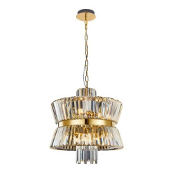 Żyrandol AURELIA GOLD 12xE14 ML0405 Milagro