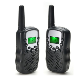 Radiotelefon TRAVEL Czarne 3km Krótkofalówki Kpl 2 Szt. WALKIE TALKIE