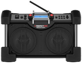 Radio na budowę PerfectPro RockHart DAB+, fale metrowe (VHF) ochrona przeciwbryzgowa, pyłoszczelny, wstrząsoodporny, fun