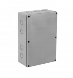 PUSZKA ELEKTRYCZNA INSTALACYJNA NATYNKOWA HERMETYCZNA IP65 270x180x100 mm 4/M/0010460718270017