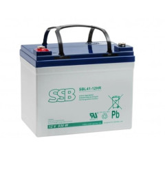 Akumulator VRLA AGM 12V 33Ah (żywotność 15lat) SBL41-12HR