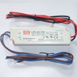 Zasilacz LED 3...30 VDC 700 mA, GPC-20-700 IP65