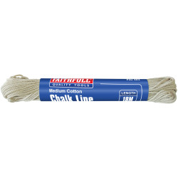 Faithfull 303 Medium Cotton Chalk Line 18m (Box 12)