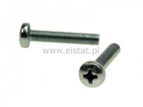 Śruba M3x16mm (+) i podkładka x2 walcowy; zestaw