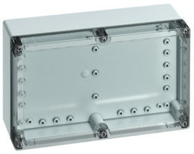 Obudowa Poliwęglan szerokość zew. 162 mm długość zew. 252 mm wys. zew. 90 mm Günther Spelsberg IP67 Szary