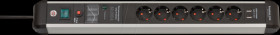 1391010610 Power strip, 6-way, 2x USB-A, SPD, switch, 3 m