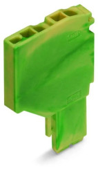 Moduł początkowy gniazda X-COMS żółto-zielony 2020-267 /250szt./