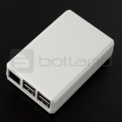 Obudowa Raspberry Pi Model 3B+/3B/2B - biała