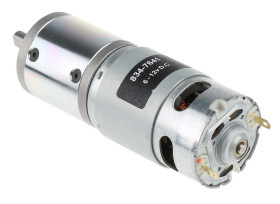 Motoreduktor DC Szczotkowy z przekładnią 116 obr./min 41,3 W 8mm 1,8 Nm RS PRO