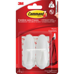 3M 17081FGN Command™ Medium Designer hook 79 x 29 x 29 mm White 2 pc