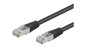 Sf/Utp5-Cca-300Bk Patch Cord Sf/Utp 5E Linka Cca Pvc Czarny 30M 26Awg