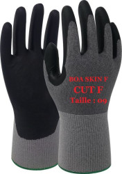 Rękawice robocze rozmiar: 12 materiał: Elastan, HPPE, Włókno polietylenowe, Stal nierdzewna zastosowanie: Abrasion