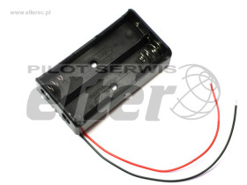 Pojemnik na akumulator 2x 18650 sprężyny