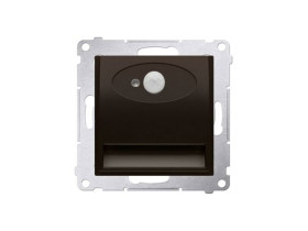 SIMON 54 Oprawa oświetleniowa LED z czujnikiem ruchu 14 V DC 0.62 W białe neutralne 4000K brąz mat !Wymagany zasilacz 14V DOSC14