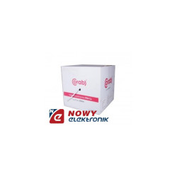 Przewód konc. 75Ω RG6U CORAB CU żyła CU Oplot AL 60% Folia AL