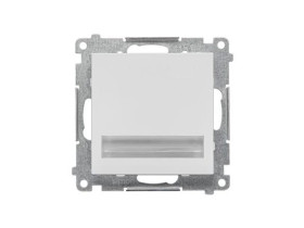 SIMON 55 Oprawa oświetleniowa LED 14 V (0,56 W) barwa zimna biała 5900K jasnoszary mat TOS5K14.01/114 KONTAKT SIMON