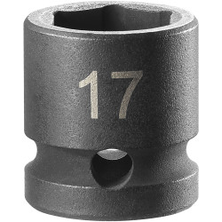 Facom NSS.17A 6-Point Stubby Impact Socket 1/2in Drive 17mm