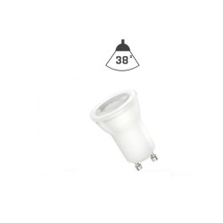Żarówka LED MR11/GU10 4W WW 230V c.biała z soczewką SPECTRUM