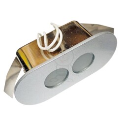 PERO 20 srebrny G6.35 50W Brilum 1303