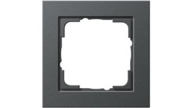 Gira Ramka Pojedyncza Gira E2 Antracytow Y
