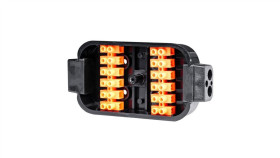 Puszka Elektryczna Do Przyczepy 400V Max. 10A 12-Polowa Ze Złączami 6-10Mm2...