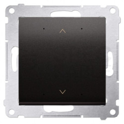 Lokalny sterownik do obsługi rolety 8A 230V SIMON 54 antracyt Kontakt Simon DEZ1L.01/48