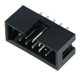 10-Way IDC Straight Pin Boxed Header 2.54mm