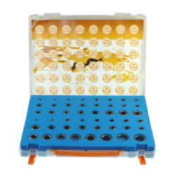 Zestaw rdzeni EMI pierścieniowych i walc. z otw. do prób