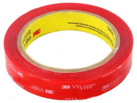 3M 4905 19MM 5.5M Taśma: mocująca W: 19mm L: 5,5m Thk: 500um akrylowy UL-746C