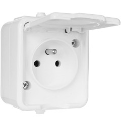 NT130H01 - gniazdo wtyczkowe pojedyncze z uziemieniem
