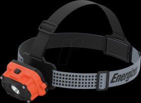 ISHD32 LED head lamp ATEX, 130 lm, black/orange, 3x AA