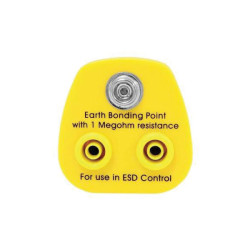 Antistat 070-0017F ESD PG Plug UK/EU Sockets 3x10mm Pins 1 pc