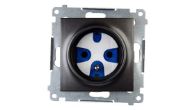 Simon 54 Gniazdo Pojedyncze Data Z/U 16A Ip20 Z Kluczem Uprawniającym...