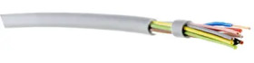 PVC control line LiYY 4 x 0.25 mm², unshielded, gray, LIYY 04X0,25 GRAU