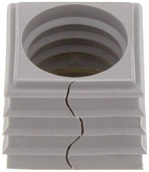 Weidmüller 2584550000 Wkład uszczelniający CABTITE SE 15-16 SML GY, (S x W) 20.3 mm x 20.3 mm, TPE, 10 szt.