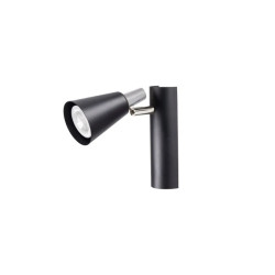 Oprawa ścienno-sufitowa GU10 1 x 35W SEMPRA EL-1I B-SR czarny 33091