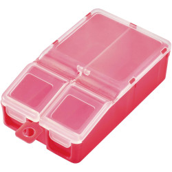 TRU COMPONENTS TC-13446148 Assortment box 113x60x30mm 2 compartments 1 pc