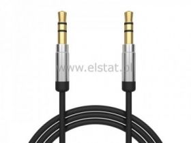 Jack 3,5 WT-WT 1m Metal AUX stereo