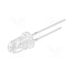 Dioda LED 5mm żółta 8st.60000mcd / OS5YPM5201E